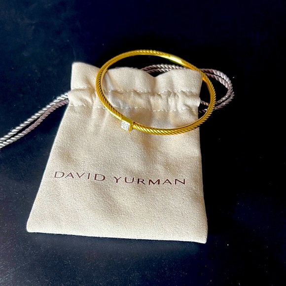 Authentic David Yurman Starburst Gold Bracelet - Picture 3 of 6